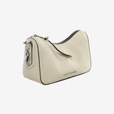 Tan bag, side view
