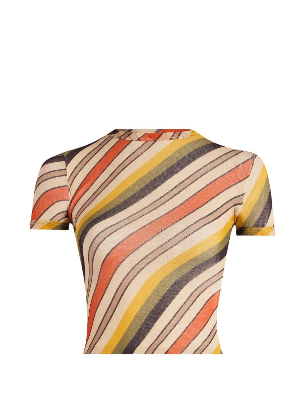 Orange t-shirt, front view