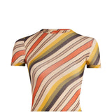 Orange t-shirt, front view