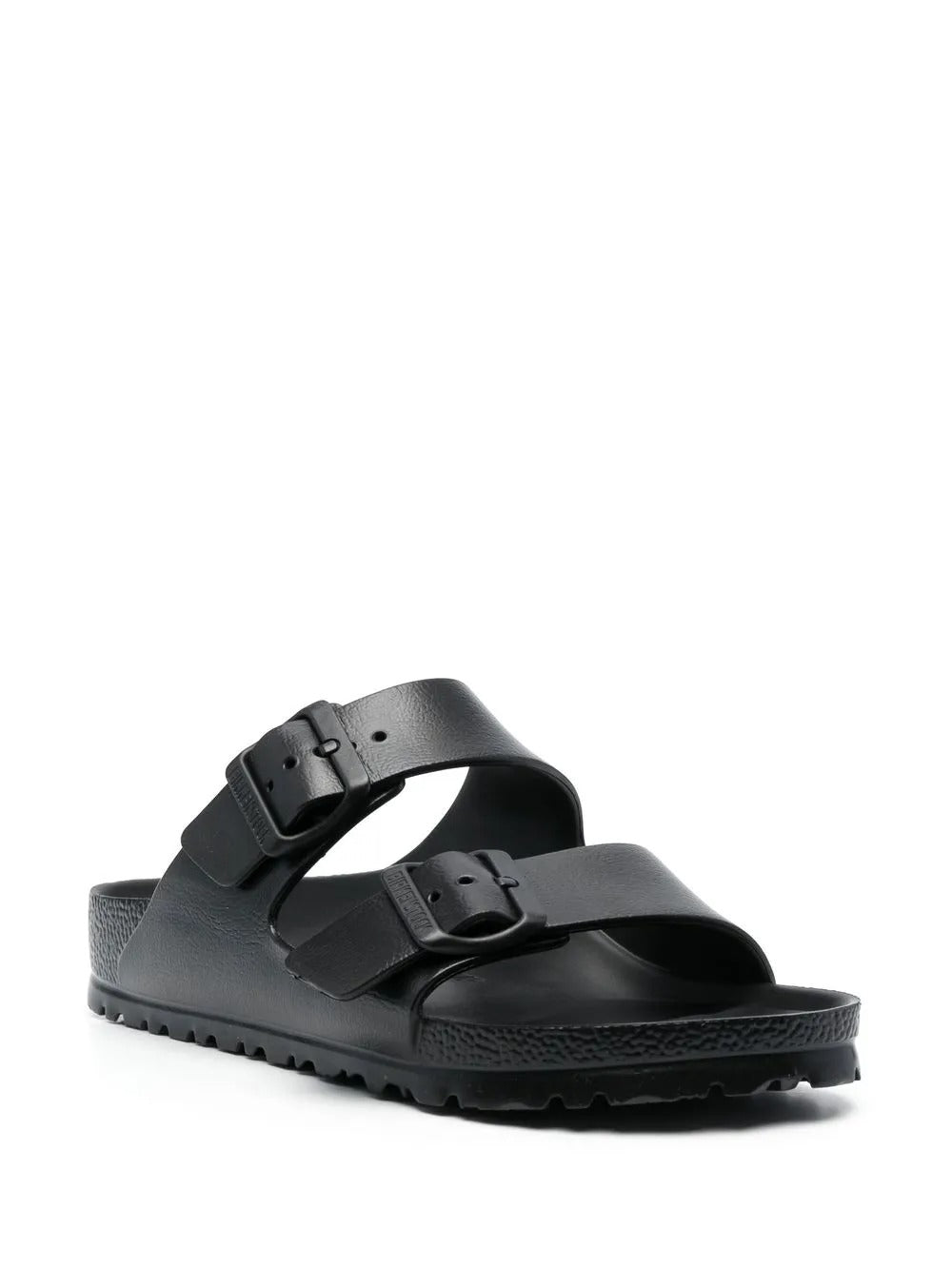 Black sandles,side view