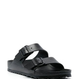Black sandles,side view