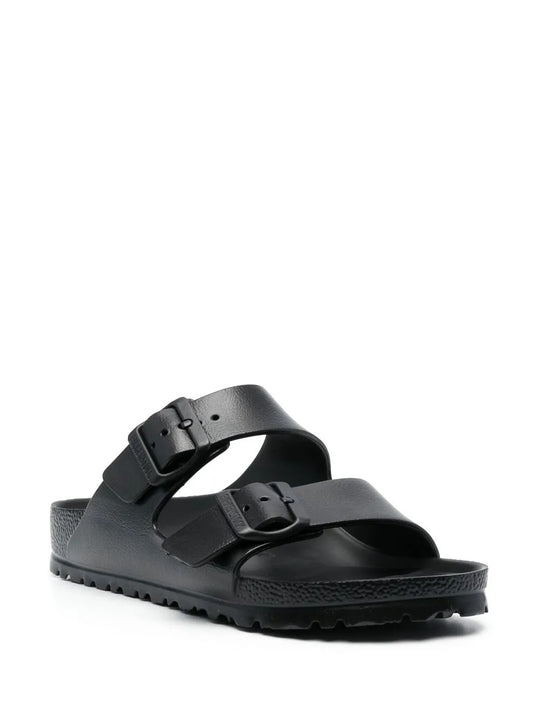 Black sandles,side view