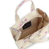 MARC JACOBS - Women The Antique Floral Oversized Bow Canvas Small Tote Bag