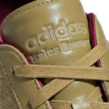 Close up of Tan shoes, showing detail