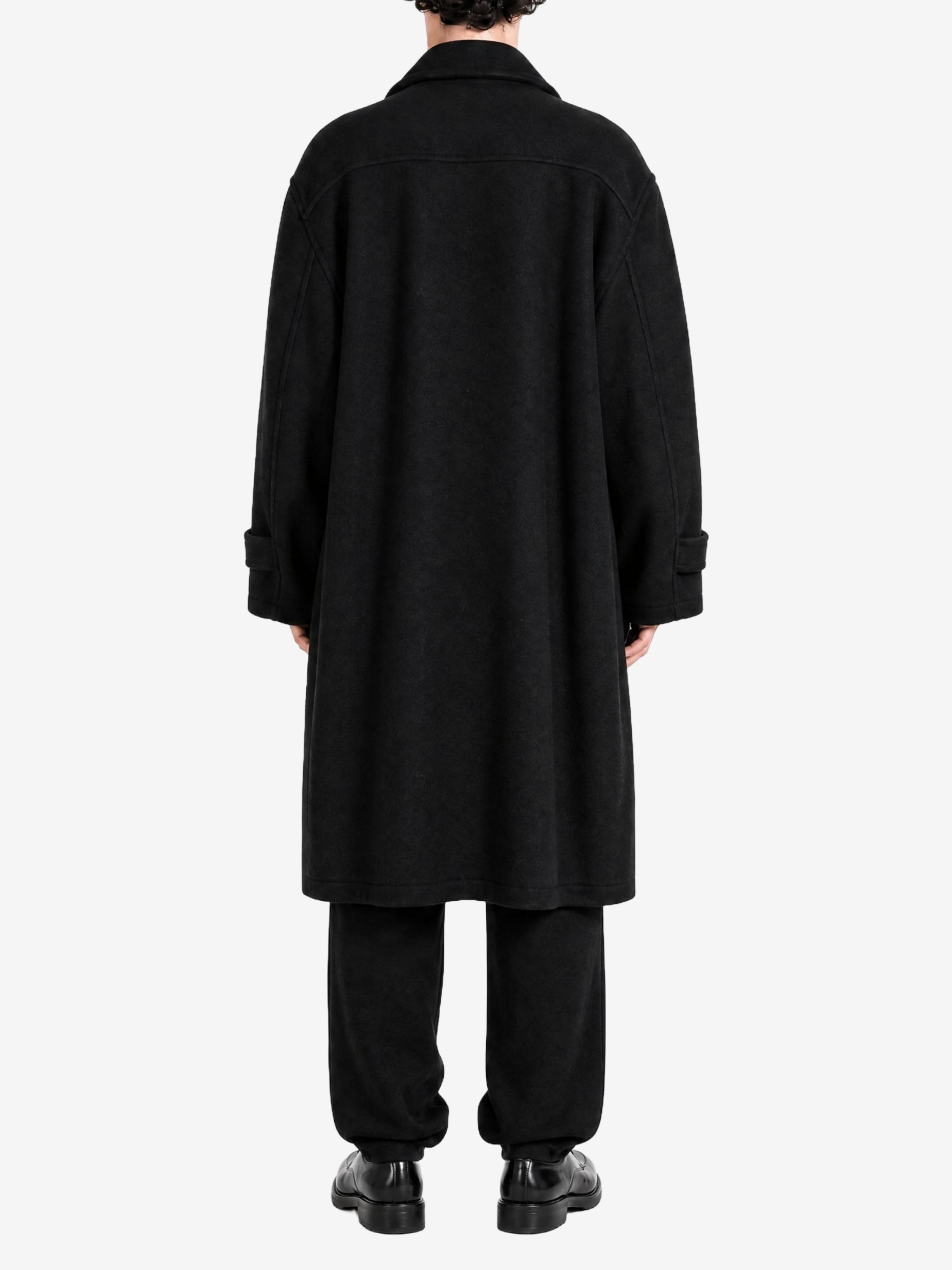 Black jacket, front view
