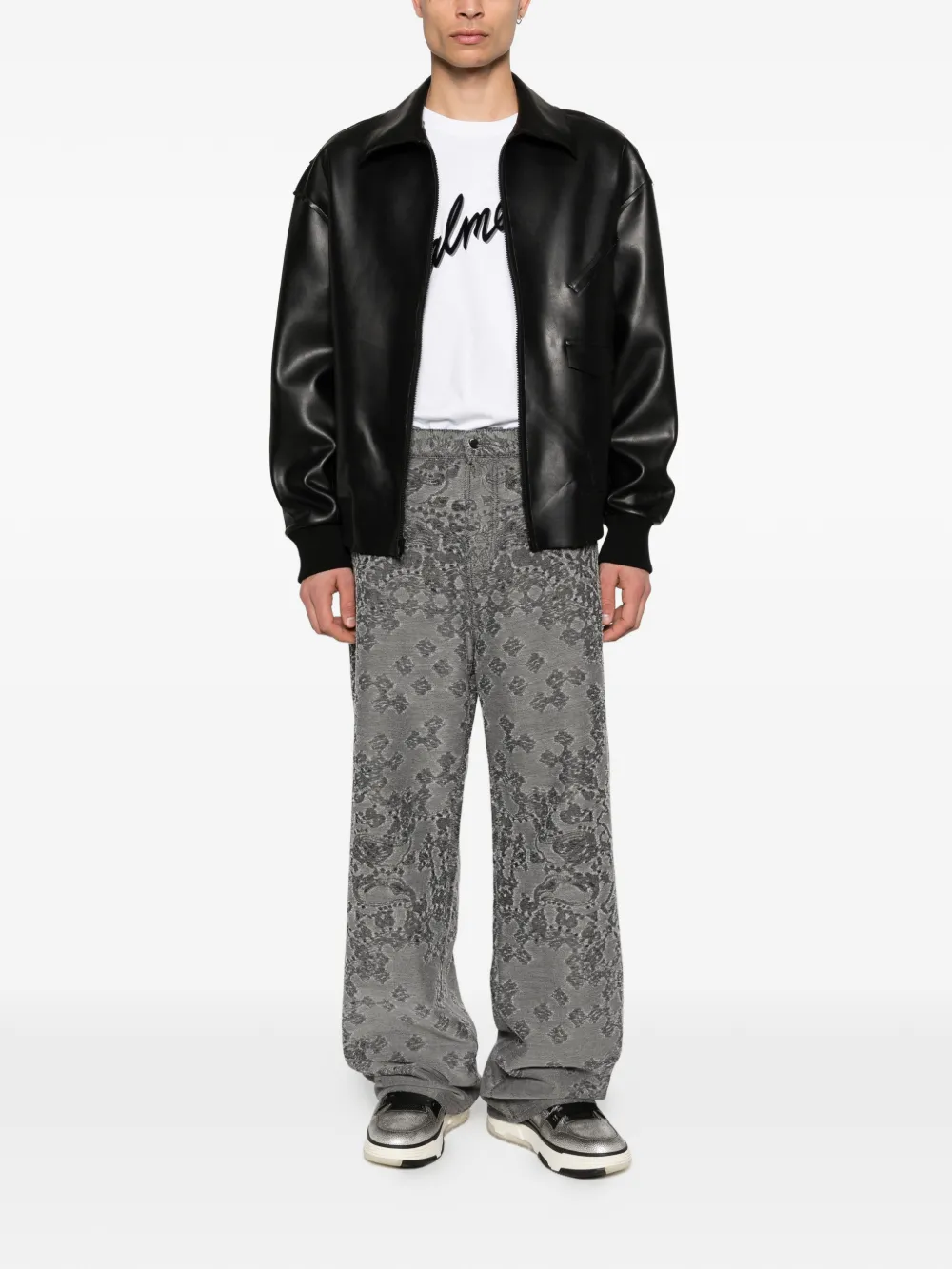 Black jeans, full body view