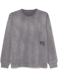 T BY ALEXANDER WANG - Women Essential Puff Logo Jersey Long Sleeve Tee