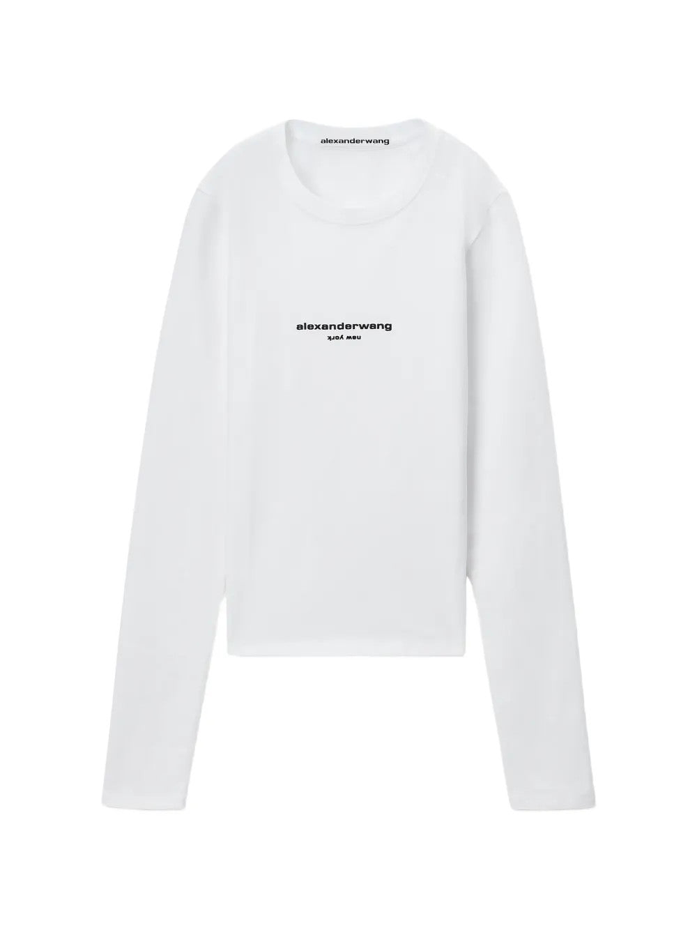 White t-shirt, front view