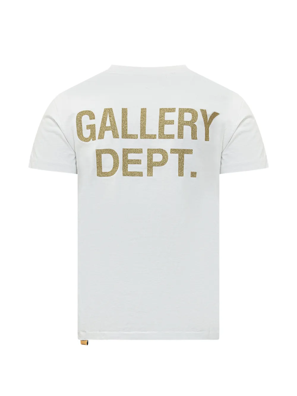White t-shirt, back view