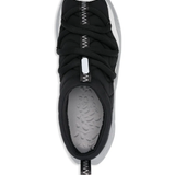 Black sneakers, up view