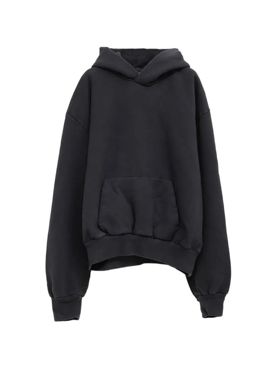 Black hoodie, front view