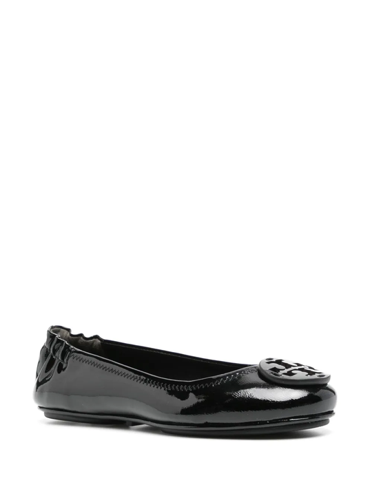 Black shoes, side view