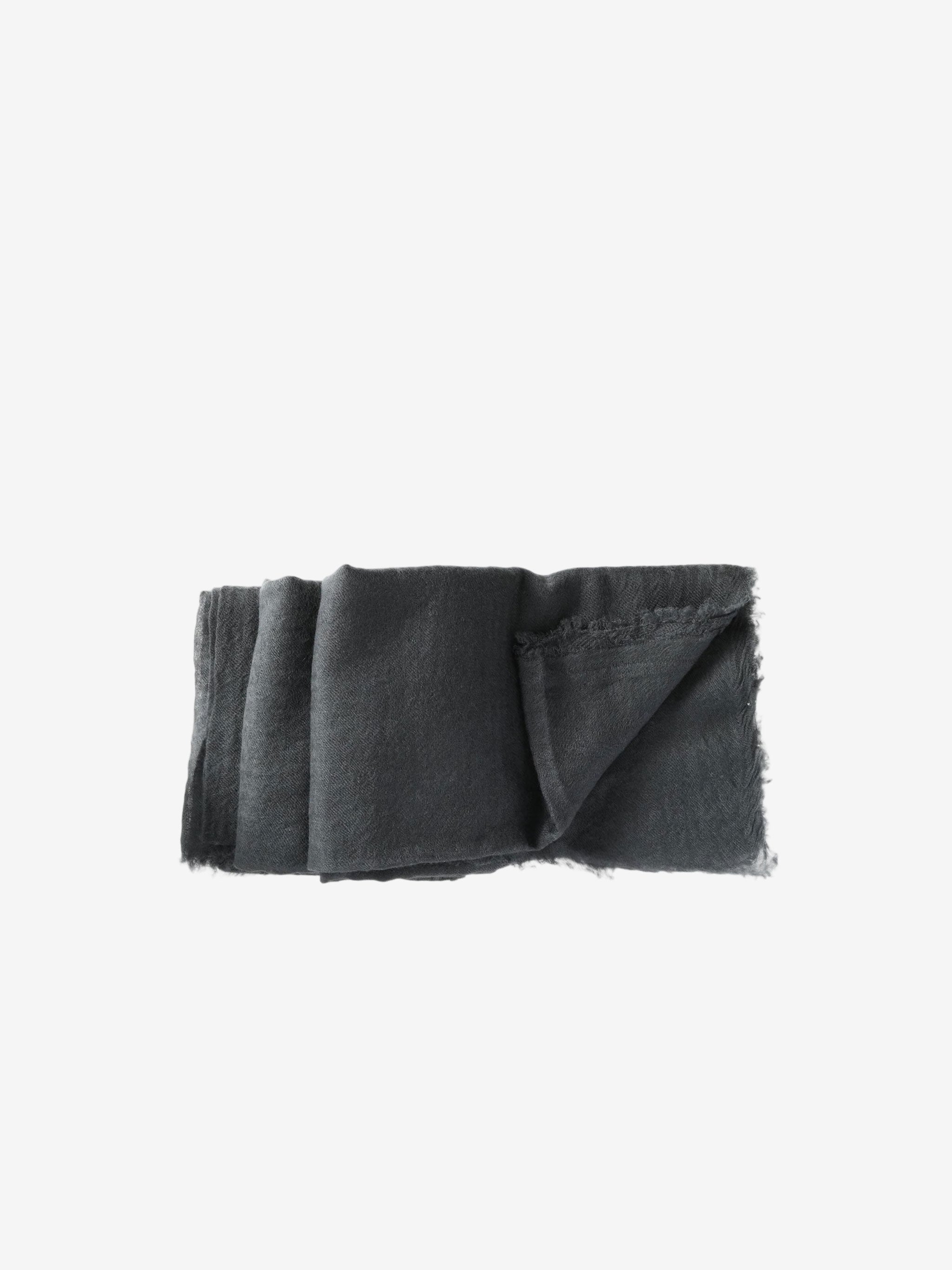 Grey scarf, front view