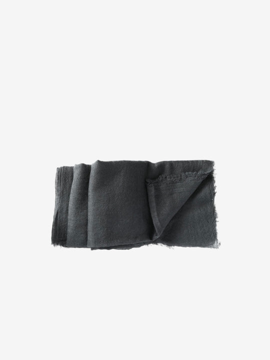 Grey scarf, front view