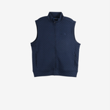 Navy jacket, front view