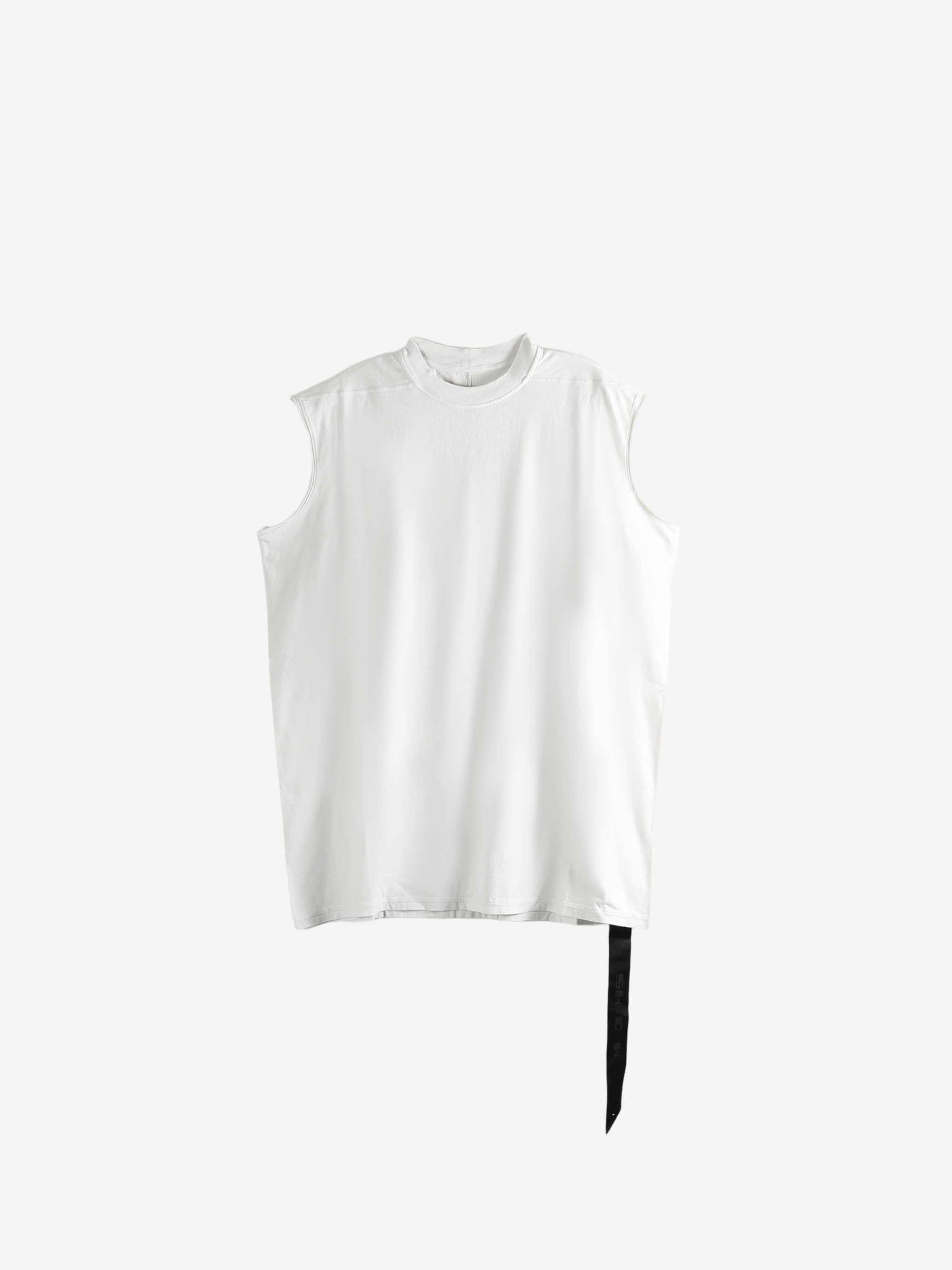 White t-shirts, front view