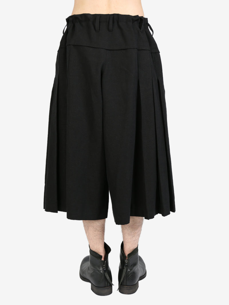 YOHJI YAMAMOTO POUR HOMME - Men G-Pleats Half Pants