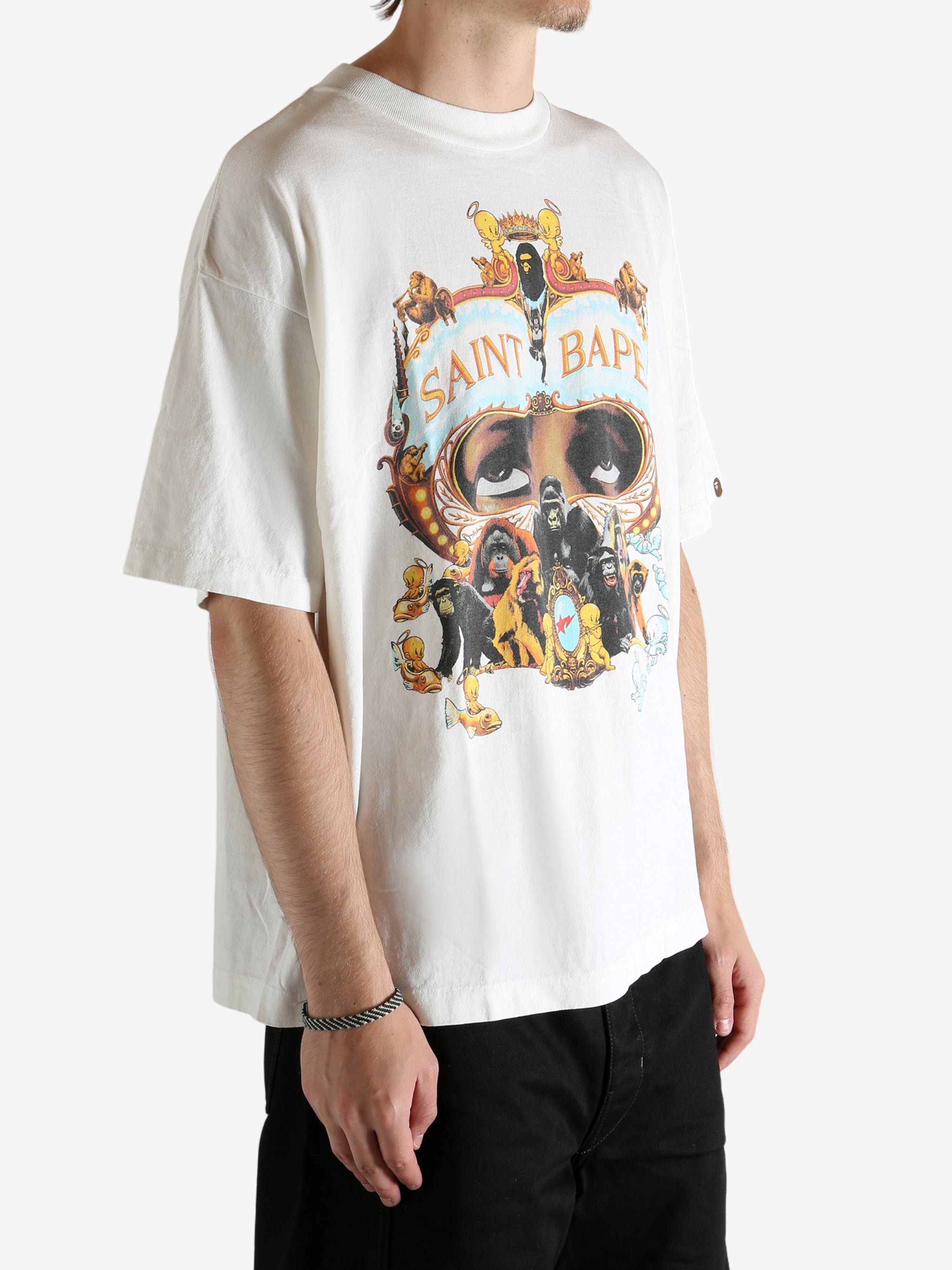 【 BAPE X SAINT MXXXXXX 】GENERATION TEE BAPE X SAINT MXXXXXX 】GENERATION TEE | bape.com