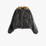Black jacket, front view