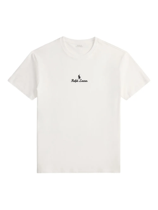 White t-shirts, front view