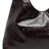Burgundy bag, front view