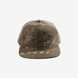 Brown hat, front view