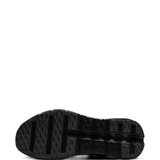 Black shoe, bottom view