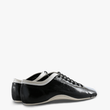 Black shoes, side view