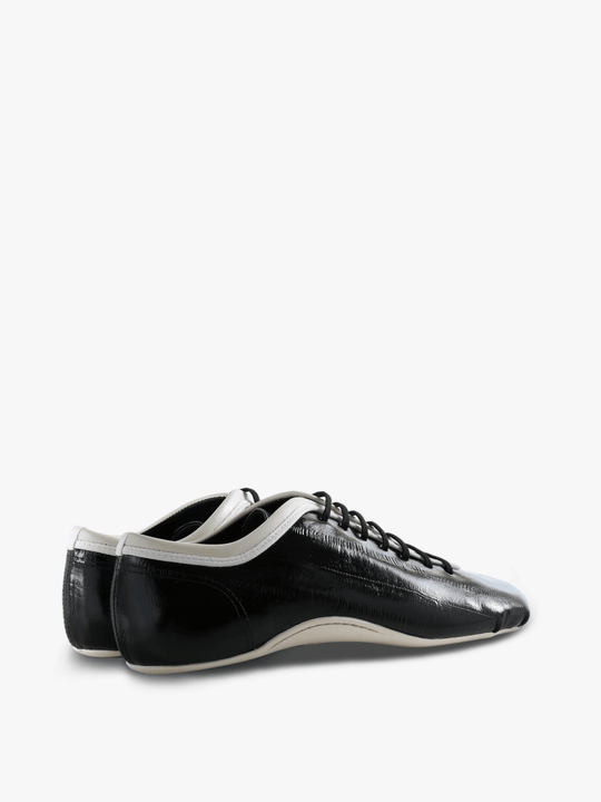 Black shoes, side view