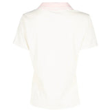 White shirt, back view