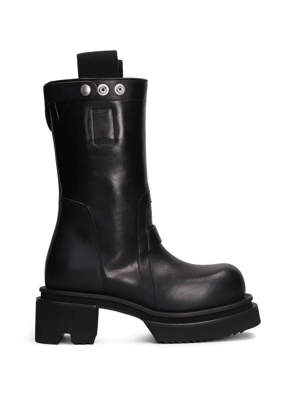 Black boots, side view