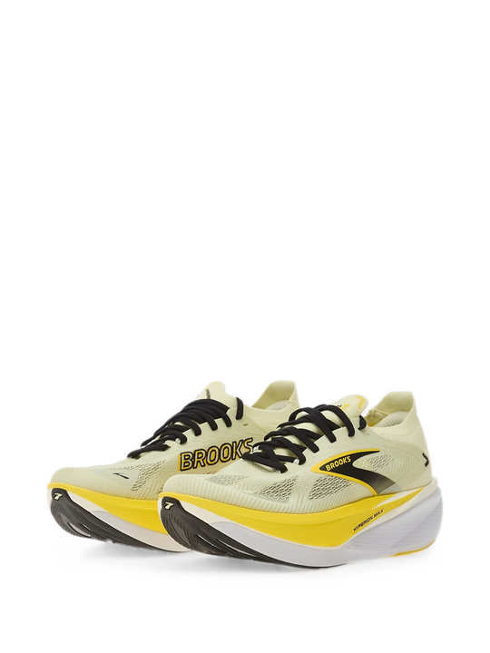 Yellow shoes, front view