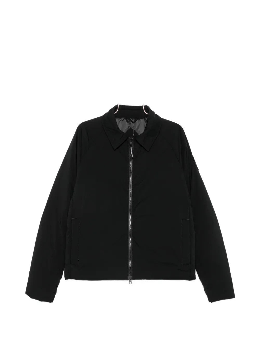 Black jacket, front view