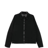 Black jacket, front view