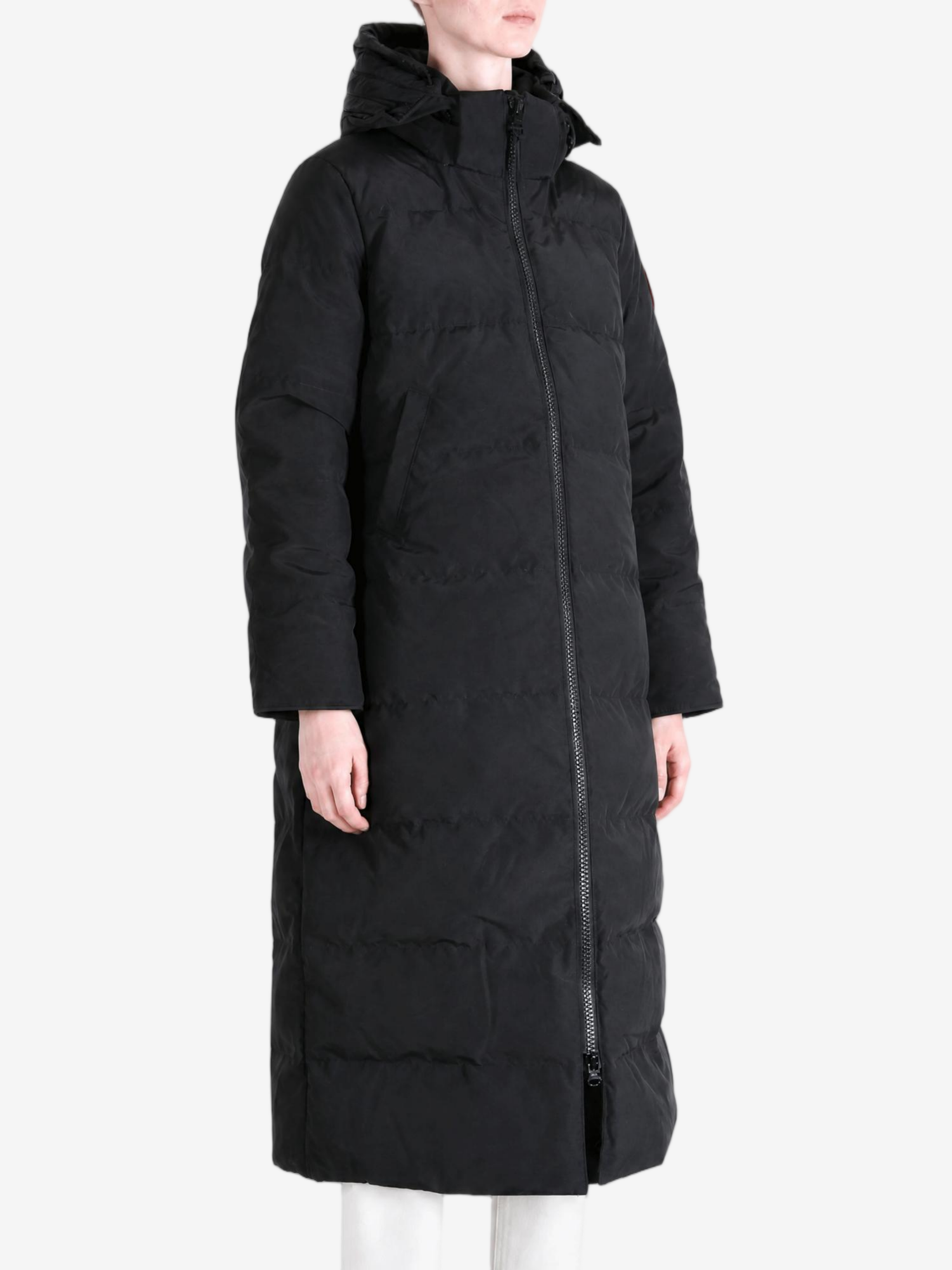 Black jacket, full body view