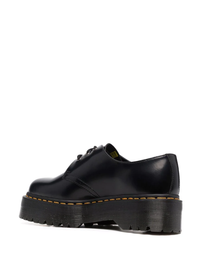 DR. MARTENS - 1461 Quad Polished Smooth Leather Derby Shoes