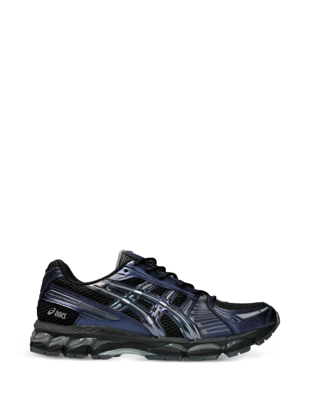 Navy shoes, front view