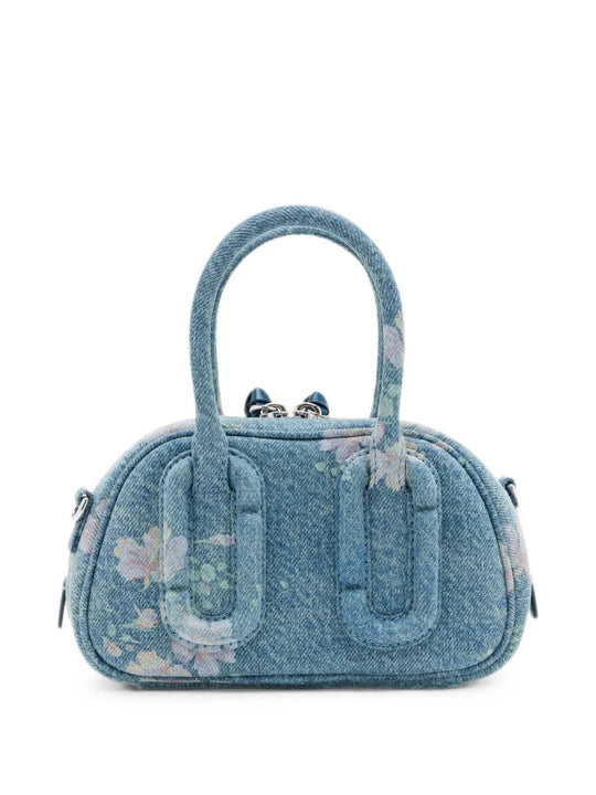 Blue bag, front view