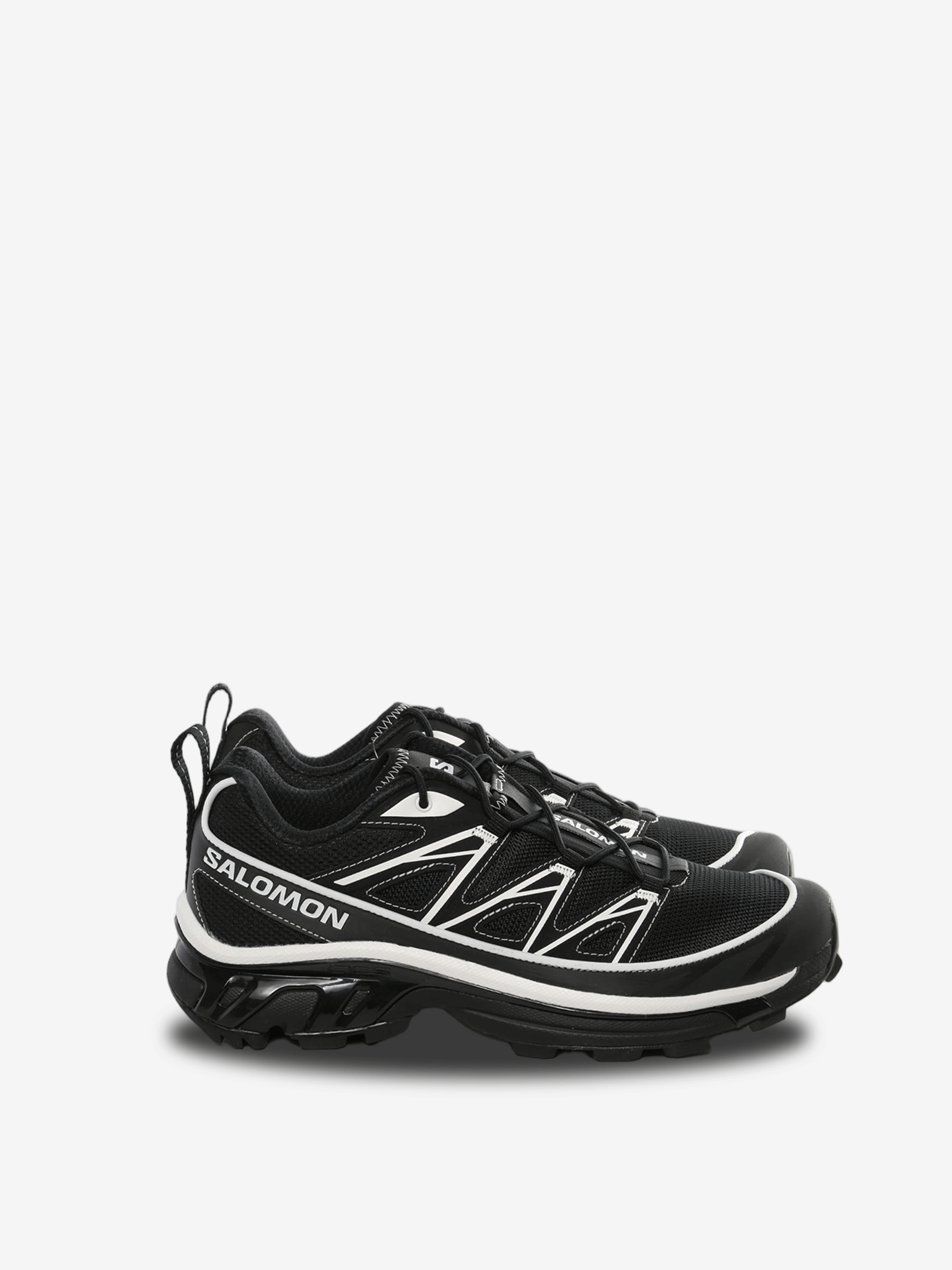 Black sneakers, front view