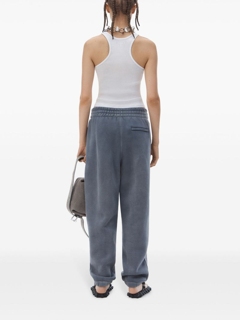 T BY ALEXANDER WANG - Women Essential Terry Classic Puff Paint Logo Sweatpants