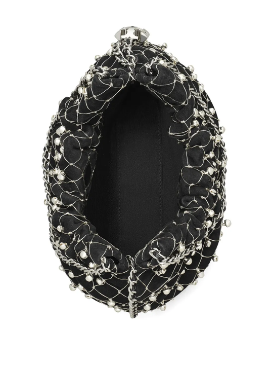 Black bag, up view