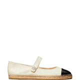 TORY BURCH - Women Cap-Toe Mary Jane Espadrille