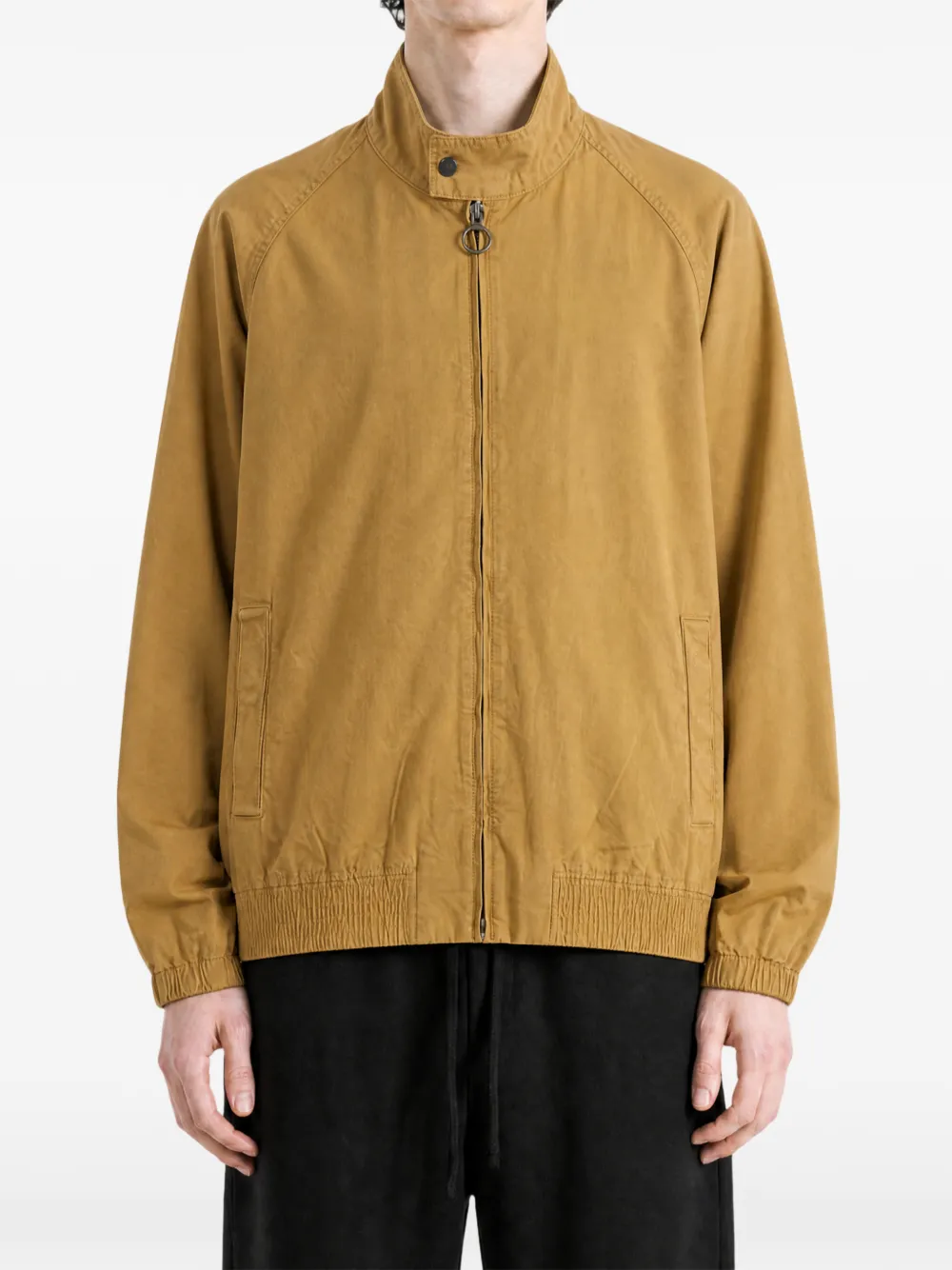 Brown jacket, front view