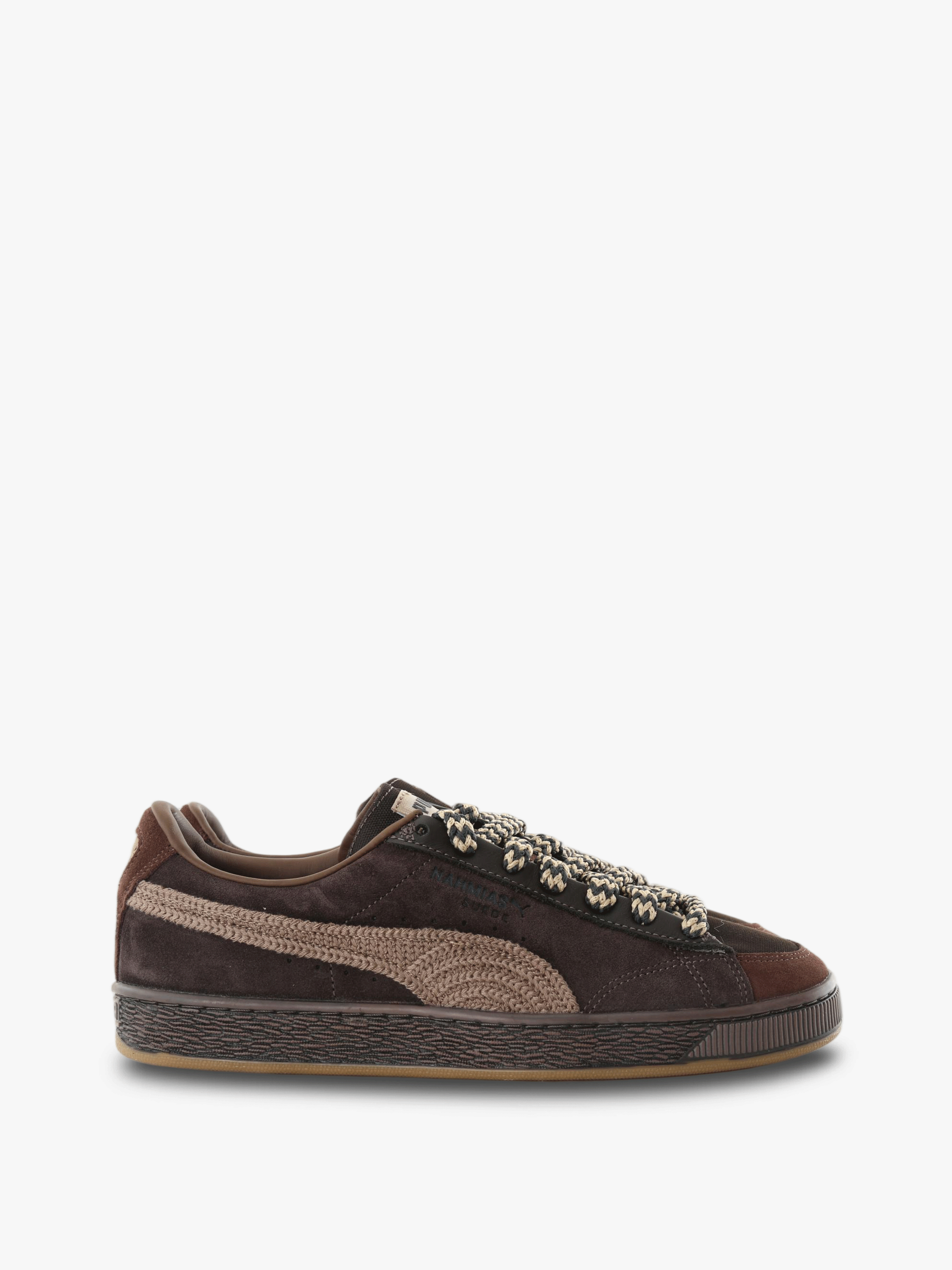 Brown shoes, front view