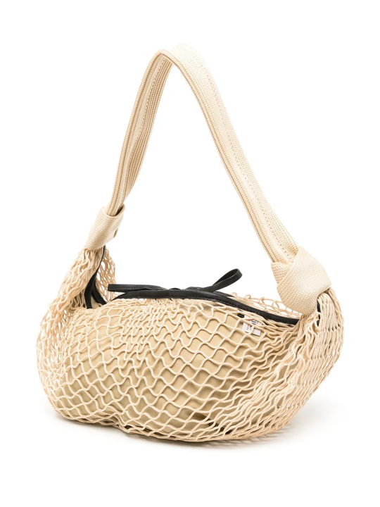 yellow bags,side view