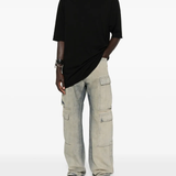 Blue jeans, full body view