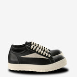 Black sneakers, front view