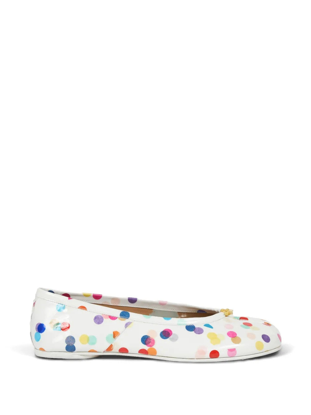 White shoes, side view