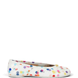 White shoes, side view