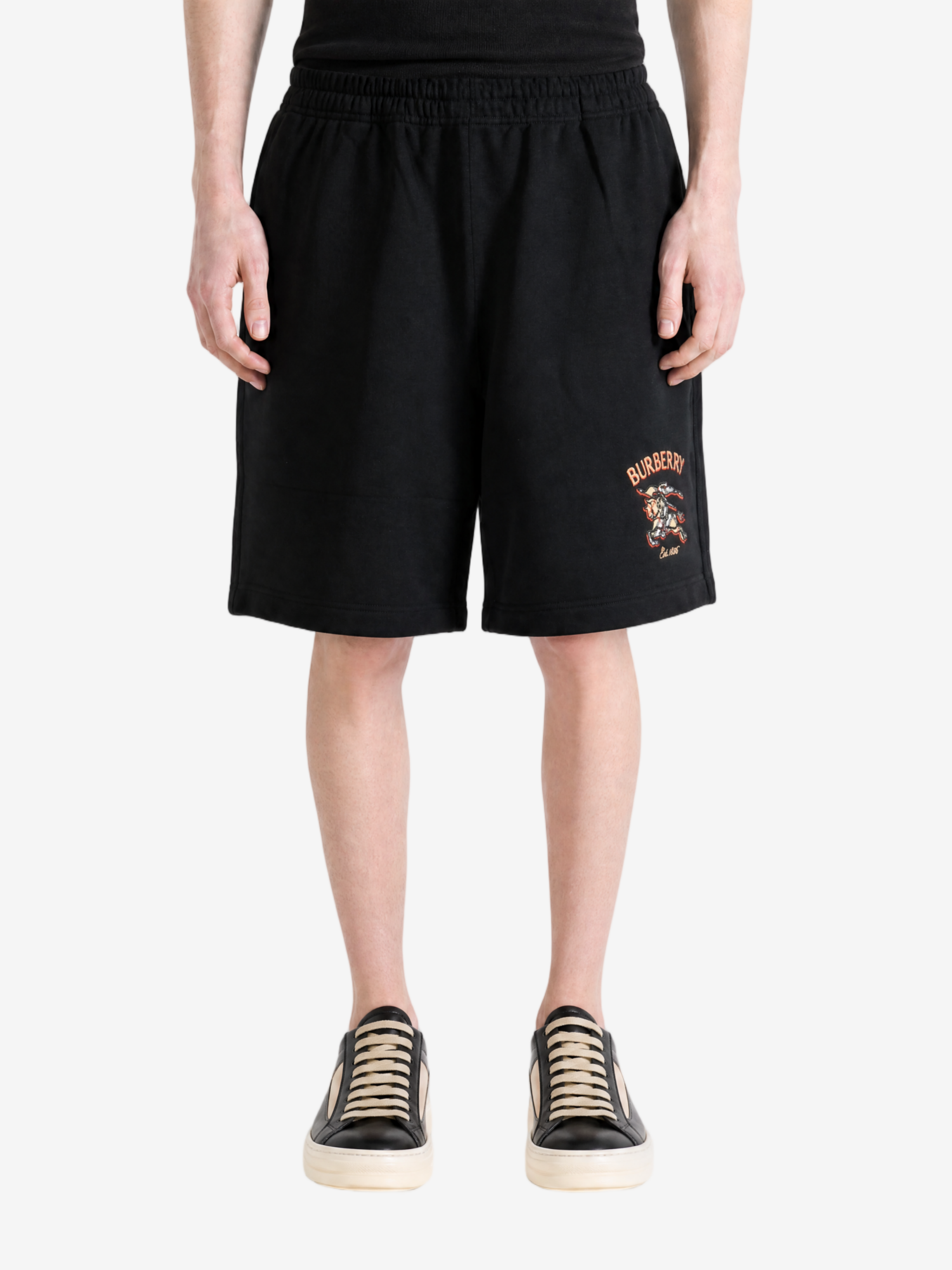 Black pants, full body view